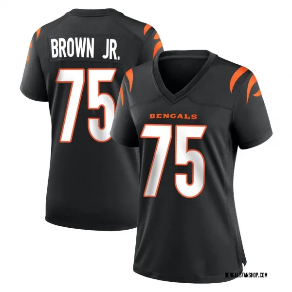 Women's Orlando Brown Jr. Cincinnati Bengals Game Black Team Color Jersey
