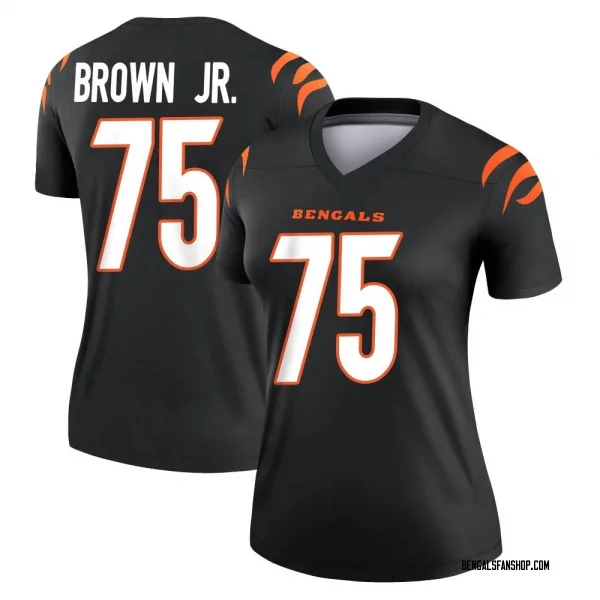Women's Orlando Brown Jr. Cincinnati Bengals Legend Black Jersey