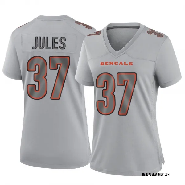 Women's PJ Jules Cincinnati Bengals Game Gray Atmosphere Fashion Jersey