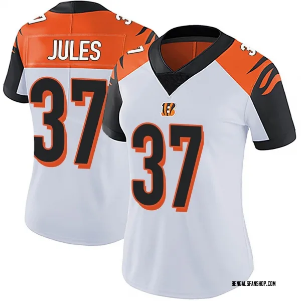 Women's PJ Jules Cincinnati Bengals Limited White Vapor Untouchable Jersey