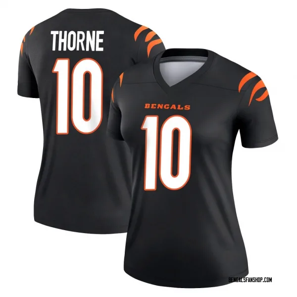 Women's Payton Thorne Cincinnati Bengals Legend Black Jersey