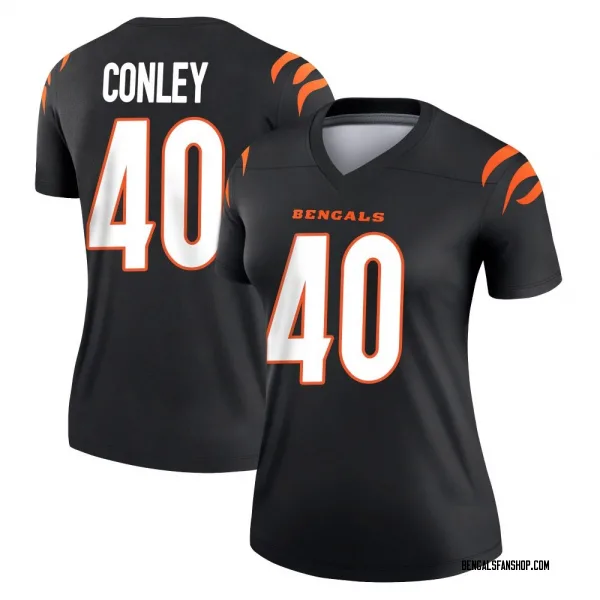 Women's Quali Conley Cincinnati Bengals Legend Black Jersey