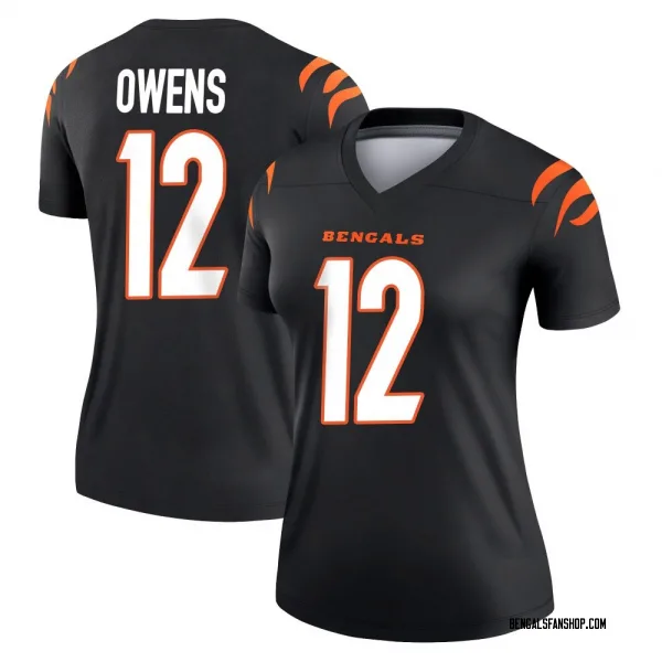 Women's Rashod Owens Cincinnati Bengals Legend Black Jersey