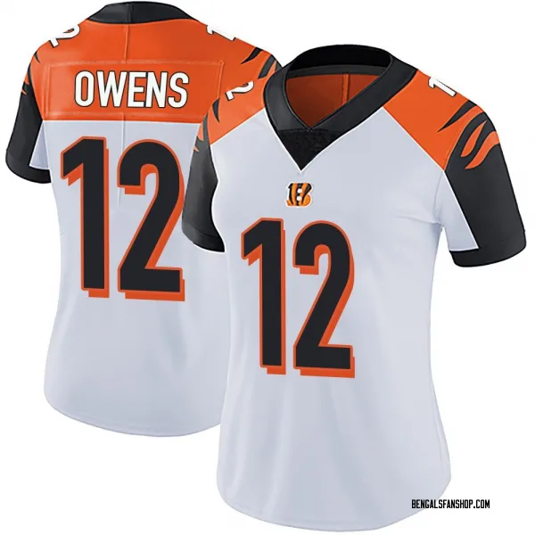 Women's Rashod Owens Cincinnati Bengals Limited White Vapor Untouchable Jersey