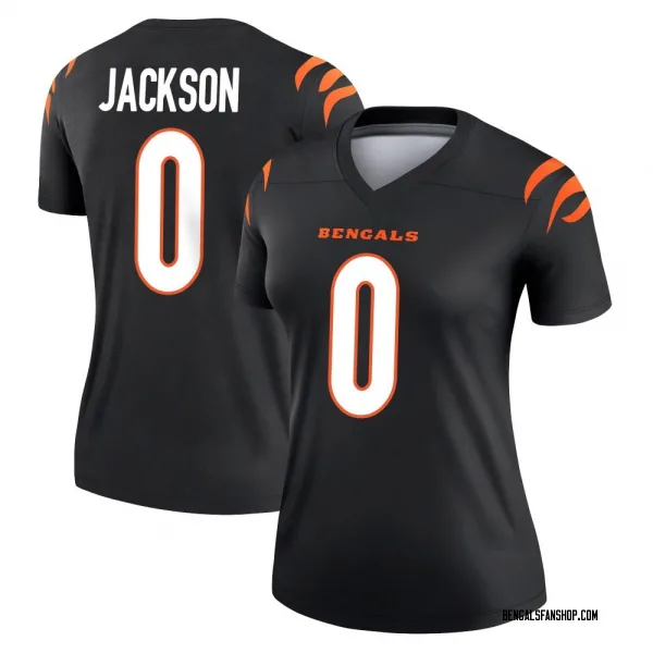 Women's Raymond Jackson Cincinnati Bengals Legend Black Jersey