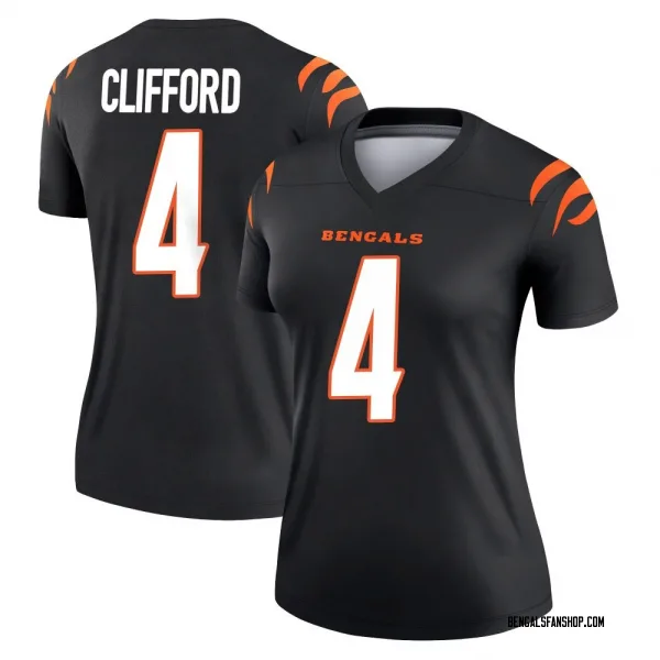Women's Sean Clifford Cincinnati Bengals Legend Black Jersey