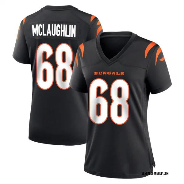 Women's Seth McLaughlin Cincinnati Bengals Game Black Team Color Jersey