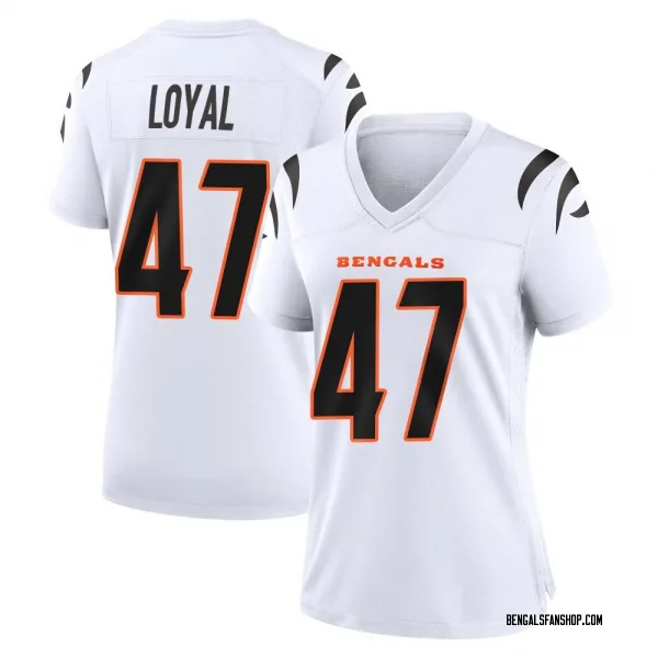 Women's Shaquan Loyal Cincinnati Bengals Game White Jersey