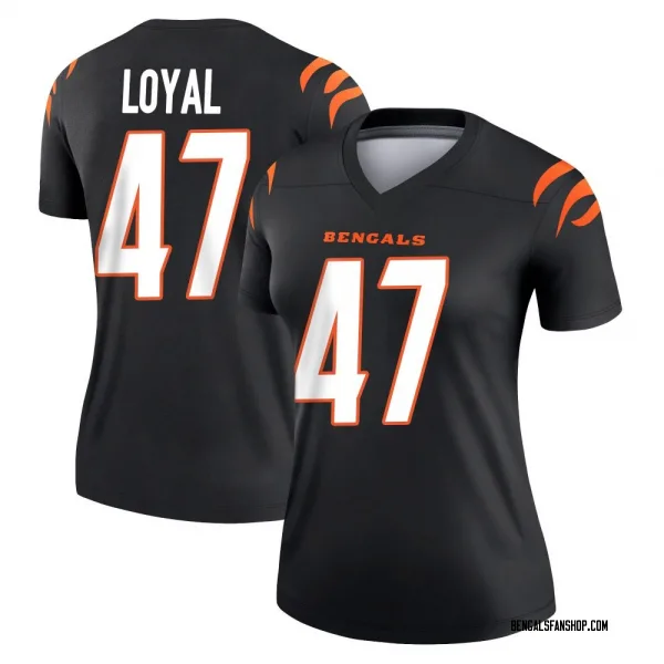 Women's Shaquan Loyal Cincinnati Bengals Legend Black Jersey