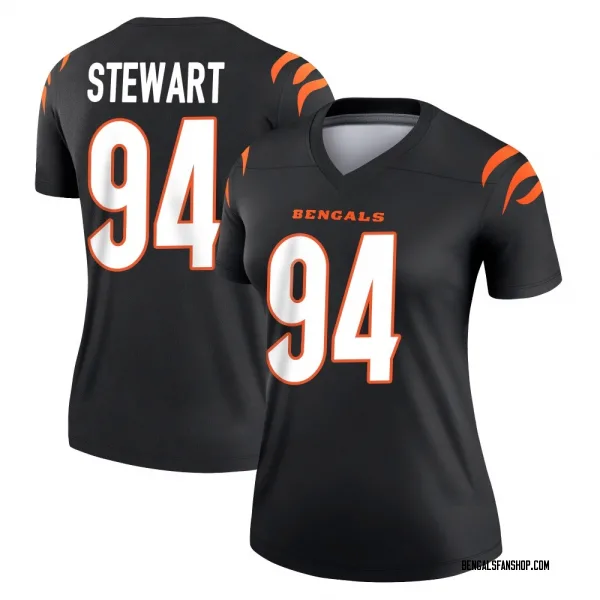 Women's Shemar Stewart Cincinnati Bengals Legend Black Jersey