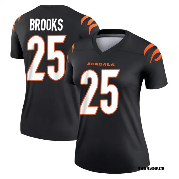 Women's Tahj Brooks Cincinnati Bengals Legend Black Jersey