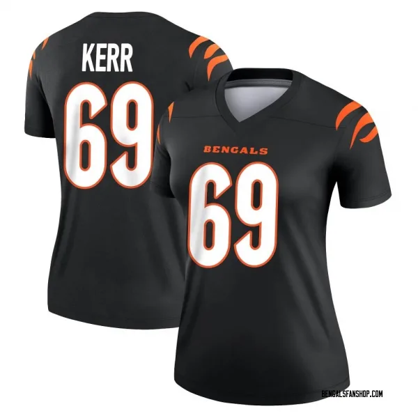 Women's Zach Kerr Cincinnati Bengals Legend Black Jersey