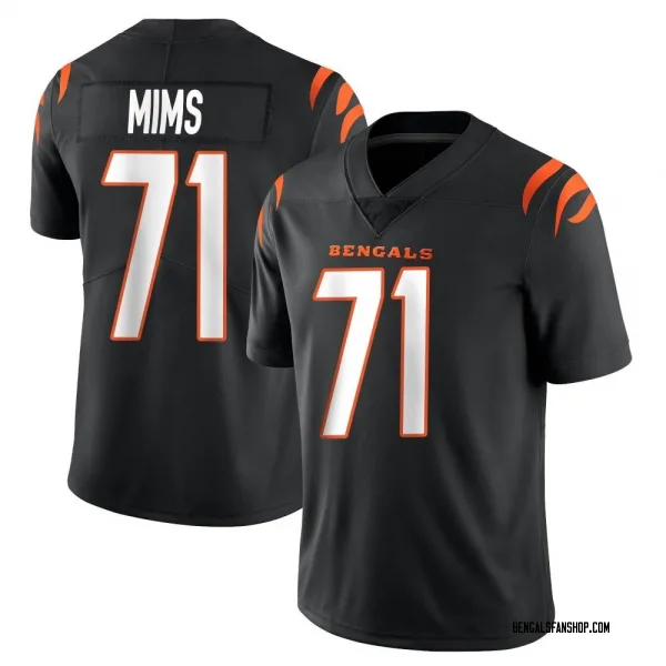 Youth Amarius Mims Cincinnati Bengals Limited Black Team Color Vapor Untouchable Jersey