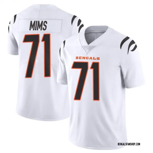 Youth Amarius Mims Cincinnati Bengals Limited White Vapor Untouchable Jersey
