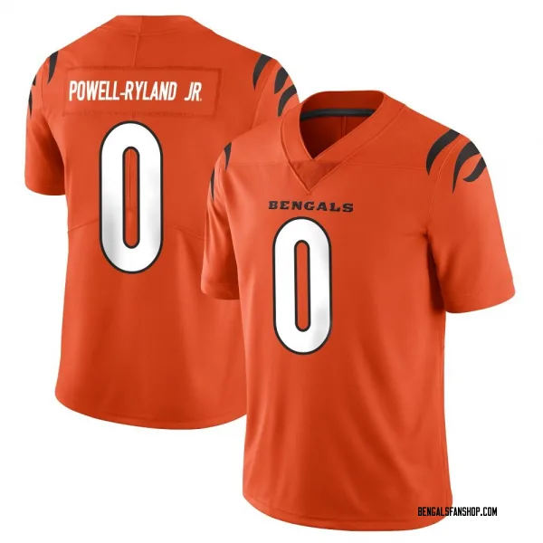 Youth Antwaun Powell-Ryland Jr. Cincinnati Bengals Limited Orange Vapor Untouchable Jersey