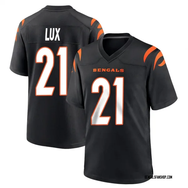 Youth Bralyn Lux Cincinnati Bengals Game Black Team Color Jersey