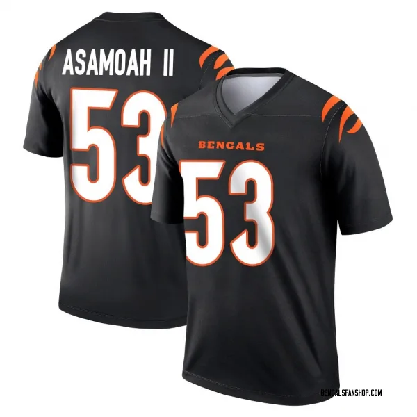 Youth Brian Asamoah II Cincinnati Bengals Legend Black Jersey