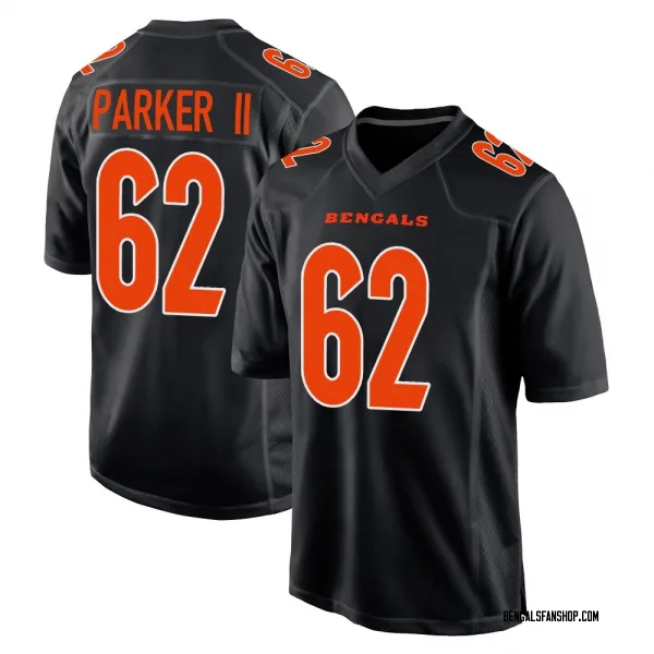 Youth Brian Parker II Cincinnati Bengals Game Black Fashion Jersey