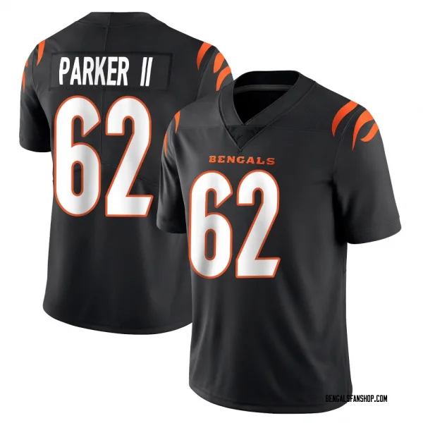 Youth Brian Parker II Cincinnati Bengals Limited Black Team Color Vapor Untouchable Jersey