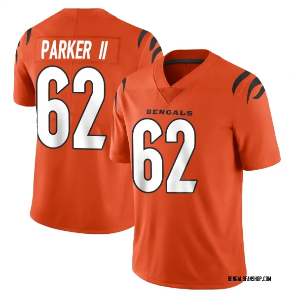 Youth Brian Parker II Cincinnati Bengals Limited Orange Vapor Untouchable Jersey