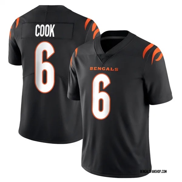 Youth Bryan Cook Cincinnati Bengals Limited Black Team Color Vapor Untouchable Jersey