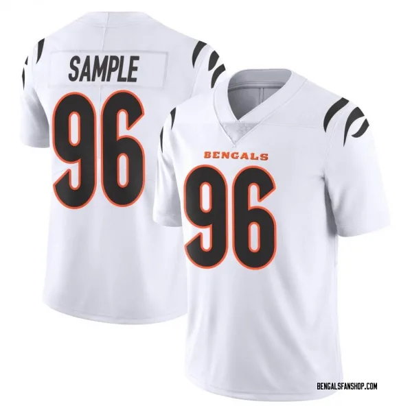 Youth Cam Sample Cincinnati Bengals Limited White Vapor Untouchable Jersey