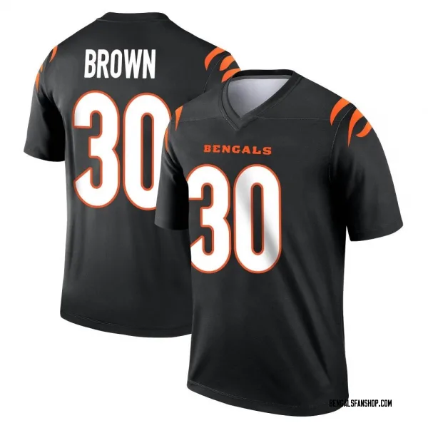 Youth Chase Brown Cincinnati Bengals Legend Black Jersey