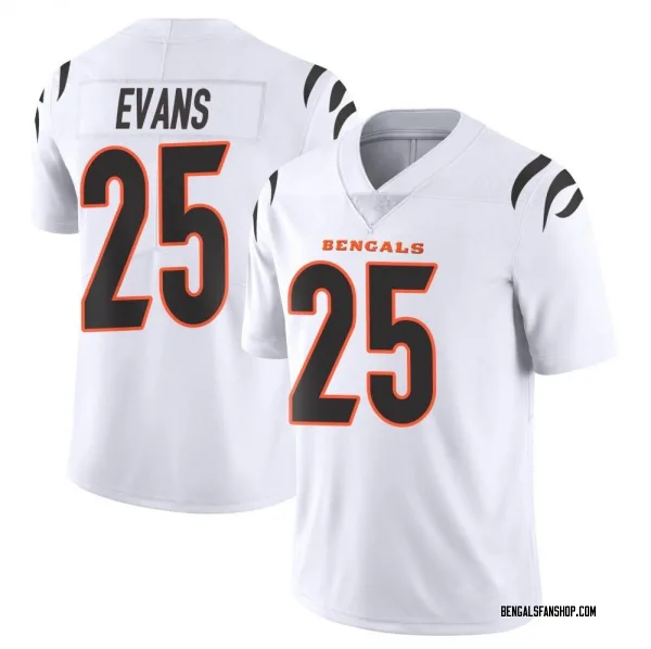 Youth Chris Evans Cincinnati Bengals Limited White Vapor Untouchable Jersey