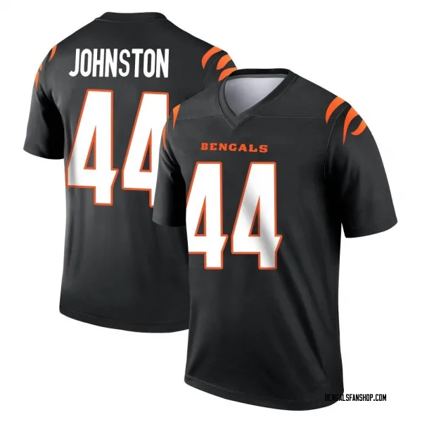 Youth Clay Johnston Cincinnati Bengals Legend Black Jersey