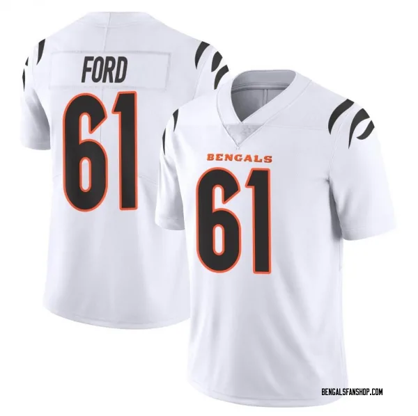 Youth Cody Ford Cincinnati Bengals Limited White Vapor Untouchable Jersey