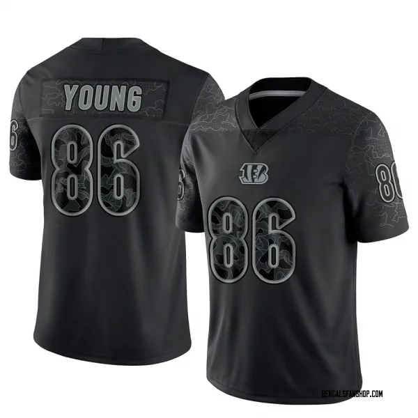 Youth Colbie Young Cincinnati Bengals Limited Black Reflective Jersey