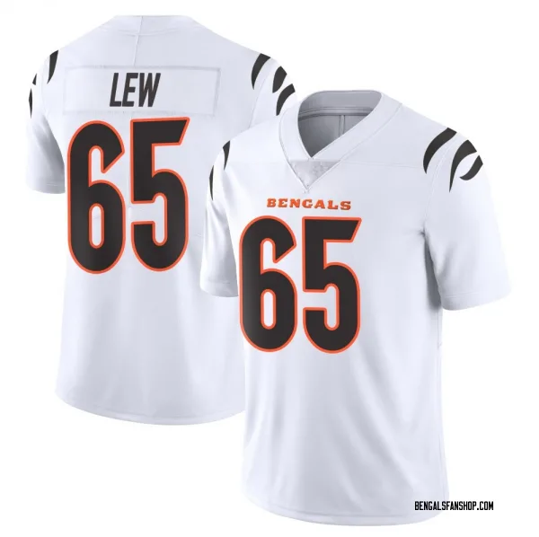 Youth Connor Lew Cincinnati Bengals Limited White Vapor Untouchable Jersey