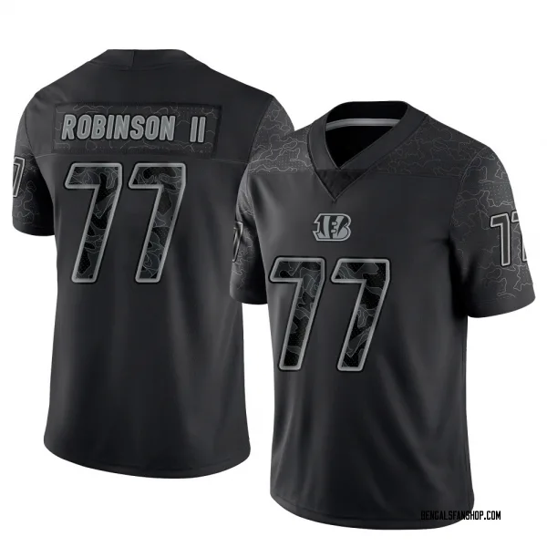 Youth Corey Robinson II Cincinnati Bengals Limited Black Reflective Jersey