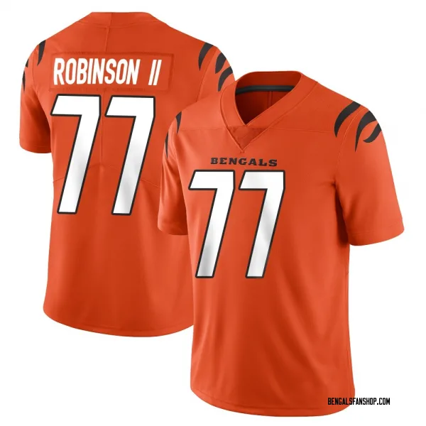 Youth Corey Robinson II Cincinnati Bengals Limited Orange Vapor Untouchable Jersey