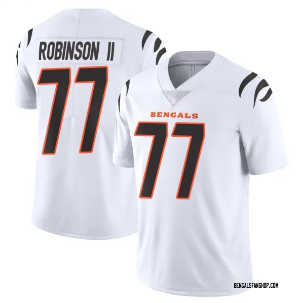 Youth Corey Robinson II Cincinnati Bengals Limited White Vapor Untouchable Jersey