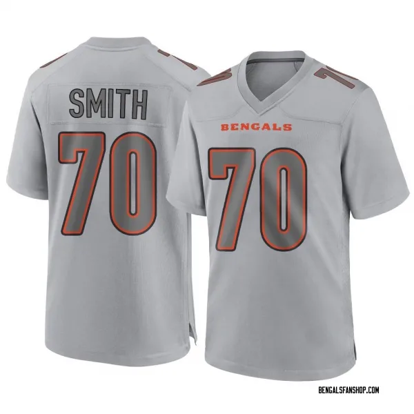 Youth D'Ante Smith Cincinnati Bengals Game Gray Atmosphere Fashion Jersey