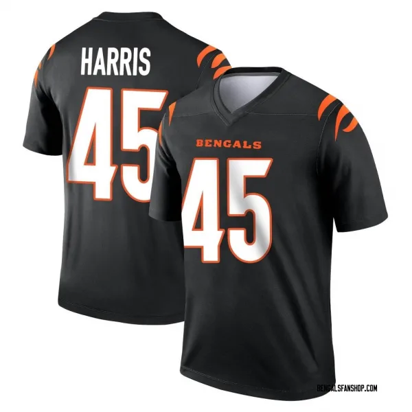 Youth Darien Harris Cincinnati Bengals Legend Black Jersey
