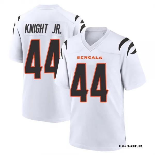 Youth Demetrius Knight Jr. Cincinnati Bengals Game White Jersey