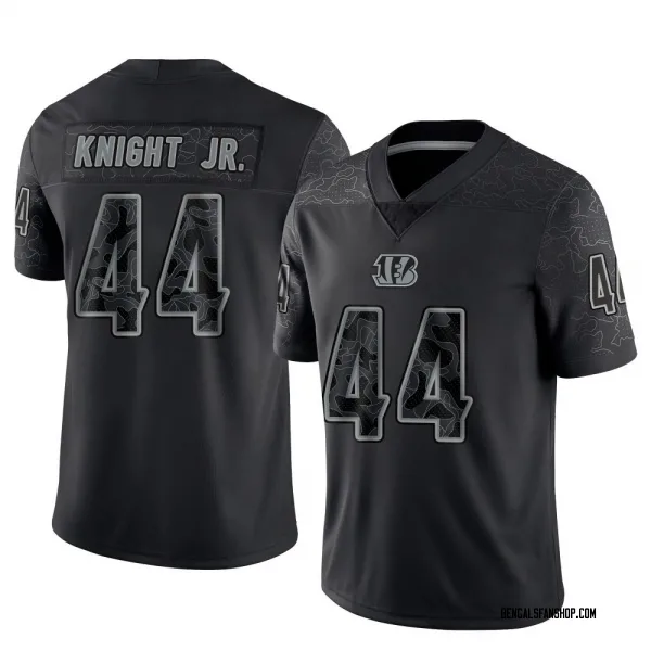 Youth Demetrius Knight Jr. Cincinnati Bengals Limited Black Reflective Jersey