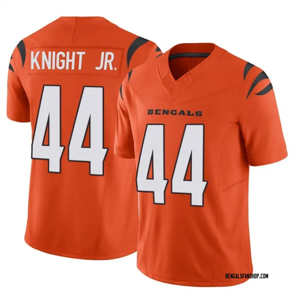 Youth Demetrius Knight Jr. Cincinnati Bengals Limited Orange Vapor F.U.S.E. Jersey