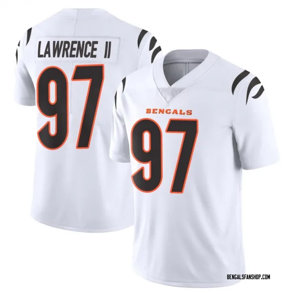 Youth Dexter Lawrence II Cincinnati Bengals Limited White Vapor Untouchable Jersey