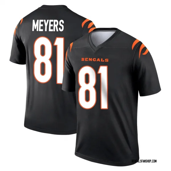 Youth Dohnte Meyers Cincinnati Bengals Legend Black Jersey