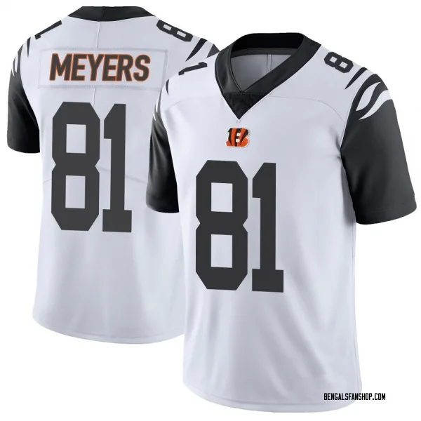 Youth Dohnte Meyers Cincinnati Bengals Limited White Color Rush Vapor Untouchable Jersey