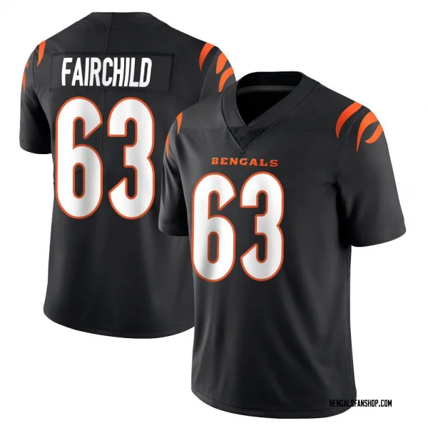 Youth Dylan Fairchild Cincinnati Bengals Limited Black Team Color Vapor Untouchable Jersey