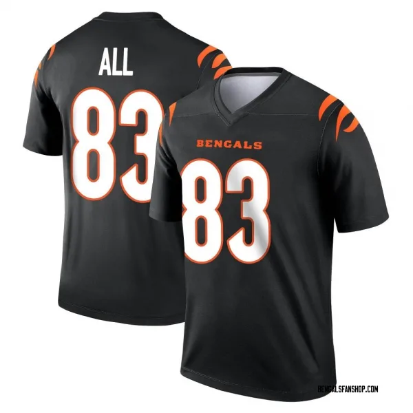 Youth Erick All Jr. Cincinnati Bengals Legend Black Jersey