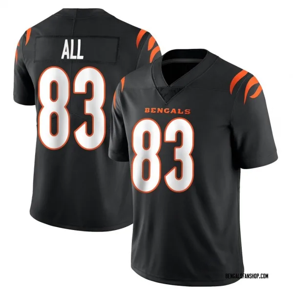 Youth Erick All Jr. Cincinnati Bengals Limited Black Team Color Vapor Untouchable Jersey