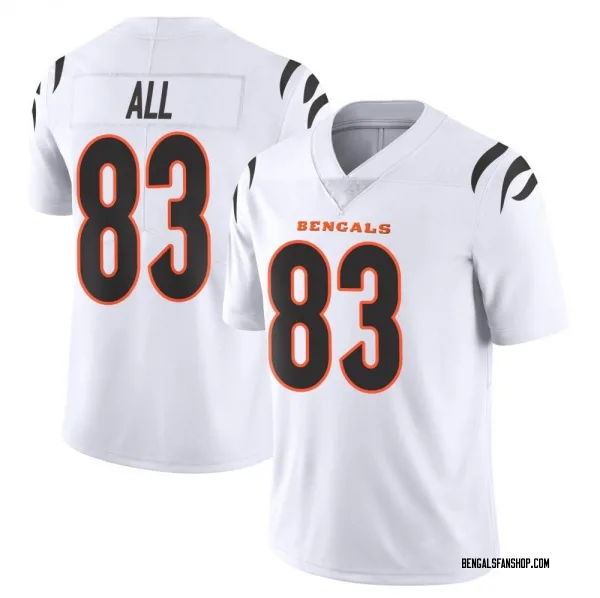 Youth Erick All Jr. Cincinnati Bengals Limited White Vapor Untouchable Jersey