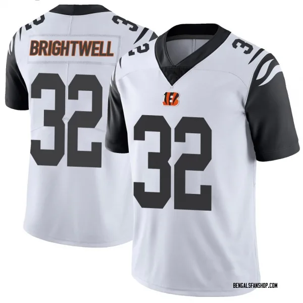 Youth Gary Brightwell Cincinnati Bengals Limited White Color Rush Vapor Untouchable Jersey