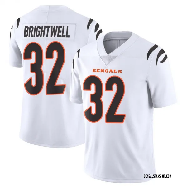 Youth Gary Brightwell Cincinnati Bengals Limited White Vapor Untouchable Jersey