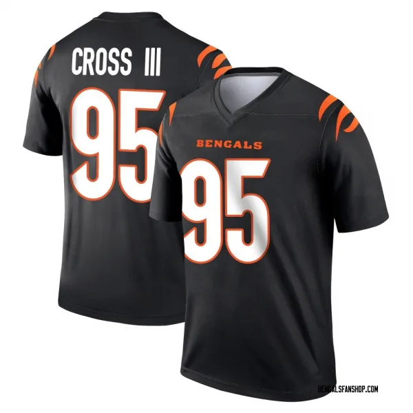Youth Howard Cross III Cincinnati Bengals Legend Black Jersey